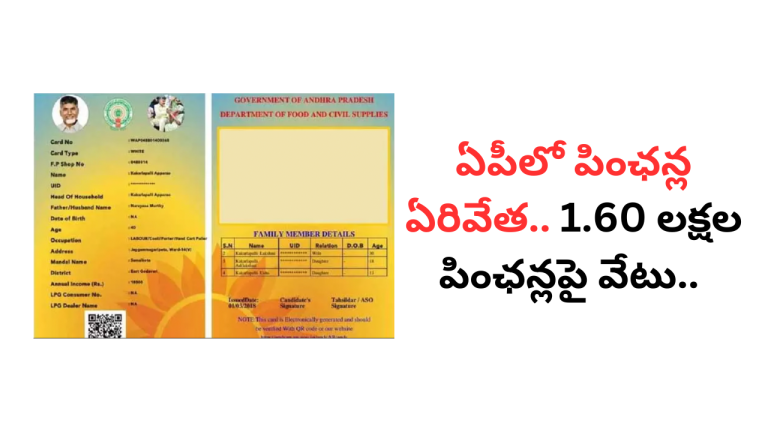 1.60 lakh pensions are being stoped in AP In 2025 