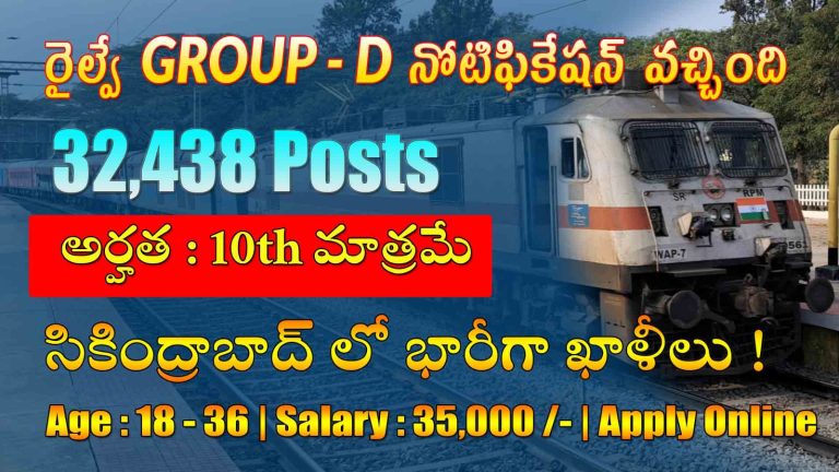 RRB Group-D Recruitment 2025