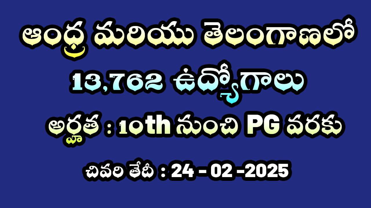 NRDRM AP Recruitment 2025 &NRDRM Telengana Recruitment 2025