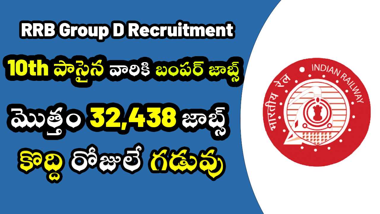 RRB Group D Latest Job Recruitment 2025