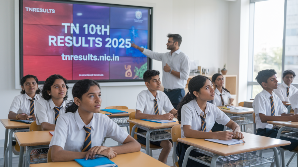 TN 10th Public Exam Results 2025 | Check Tamil nadu SSC Results at tnresults.nic.in
