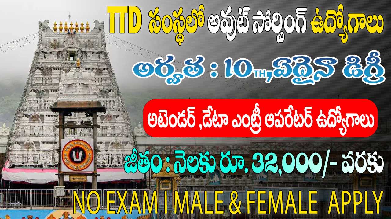 TTD SVIMS Notification 2025