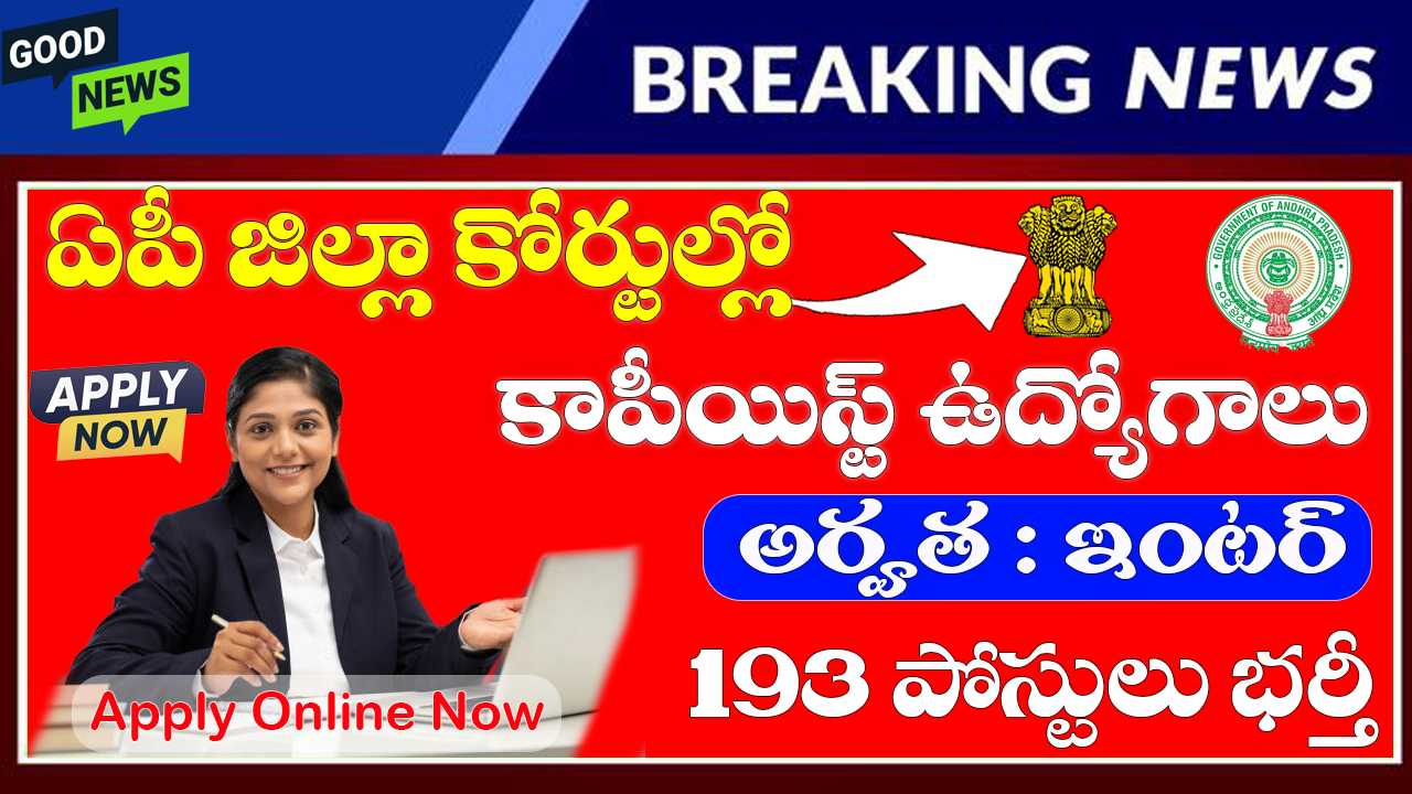 AP District Court Copyist Jobs 2025