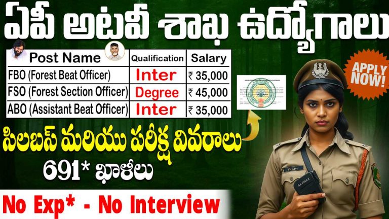 AP Forest Department Jobs 2025